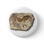 Chinese Horse stone button