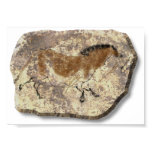 Chinese Horse stone poster