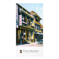 Chinese Joss House Custom Photo Card
