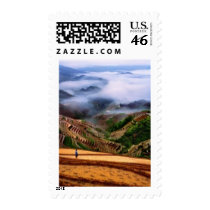 Chinese landscape postage