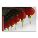 Chinese lanterns cards