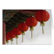 Chinese lanterns cards