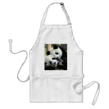 Chinese Loving Little Giant Pandas Apron