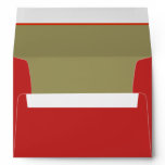 Chinese Lucky Red Envelope with Gold Flap