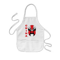 CHINESE MASK aprons by nassosvakalis CHINESE MASK aprons