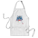 Chinese Mask aprons