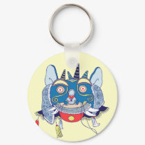 Chinese Mask keychains