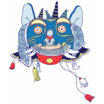 Chinese Mask t-shirts by Noir_et_Blanc Chinese Mask t-shirts