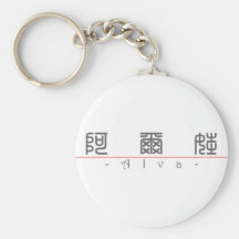 Chinese name for Alva 20012_0.pdf Key Chains