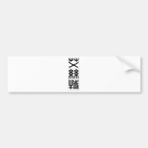 Chinese name for Esther 20114_0.pdf Bumper Stickers