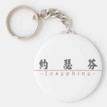 Chinese name for Josephine 20181_4.pdf Keychain