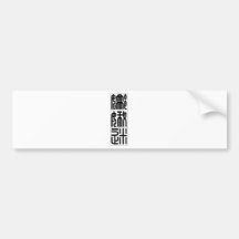 Chinese name for Naomi 20262_0.pdf Bumper Stickers