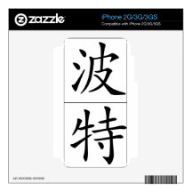 Chinese name for Porter 20776_1.pdf iPhone 3 Decals