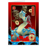Chinese New Year-2013-year of the Snake Card