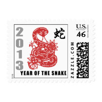 Chinese New Year 2013 - Year of The Snake Postage Stamps