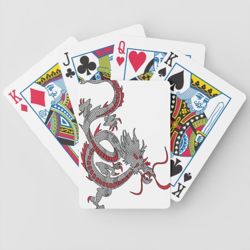 Chinese New Year Dragon Bicycle Card Deck
