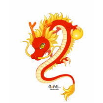 Chinese New Year Dragon Shirt by GoPets Chinese New Year Dragon Shirt