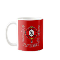Chinese New Year of the Rabbit Design Mugs