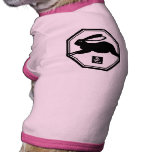 Chinese New Year of the Rabbit Tshirts and Gifts Doggie Shirt