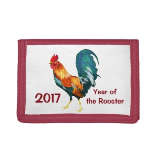 Chinese New Year of the Rooster 2017 Wallet