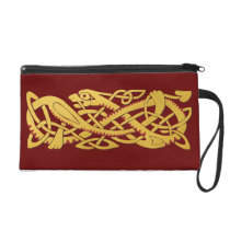 Chinese New Year Of The Snake 2013 Wristlet at Zazzle
