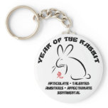 Chinese New Year Rabbit Keychains