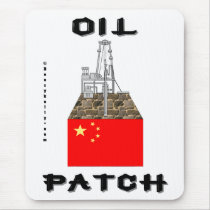 Chinese Oil Patch,Mousepad,Oil,Rig,Gas,Gift by boozykelly Chinese Oil Patch,Mousepad,Oil,Rig,Gas,Gift