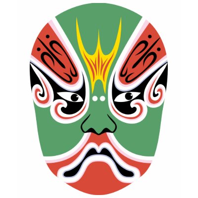 Chinese Opera Mask 001 Shirts by jackzhangxiao