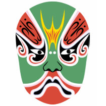 Chinese Opera Mask 001 t-shirts by jackzhangxiao Chinese Opera Mask 001 t-shirts