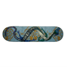 Chinese Ornamental Dragon Skate Board Decks