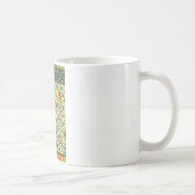 Chinese Ornamental Floral Art Coffee Mug