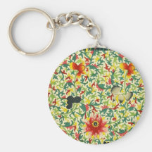 Chinese Ornamental Floral Art Key Chains