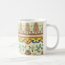 Chinese Ornamental Victorian Art Coffee Mugs