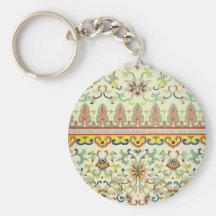 Chinese Ornamental Victorian Art Keychain