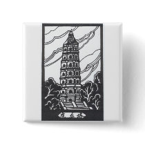 Chinese Pagoda buttons