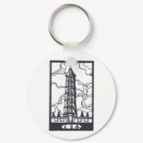 Chinese Pagoda keychains by christigmc Chinese Pagoda keychains