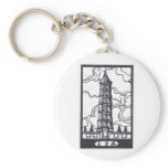 Chinese Pagoda Key Chain