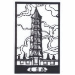 Chinese Pagoda photo sculptures