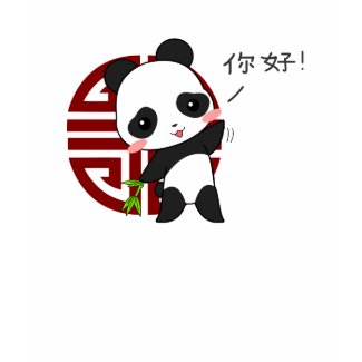 Chinese Panda Kids' T-shirt shirt