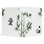 Chinese Panda White Binders