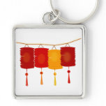 Chinese Paper Lanterns Key Chain