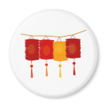 Chinese Paper Lanterns Magnets