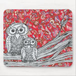 Chinese Paper Owls 1 Mousepad
