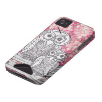 Chinese Paper Owls 4 Case-Mate ID iPhone 4 Case