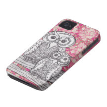 Chinese Paper Owls 4 Case-Mate ID iPhone 4 Case
