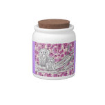 Chinese Paper Owls 7 Candy Jar