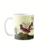 Chinese Pheasants Elegant Rice Paper Painting mugs