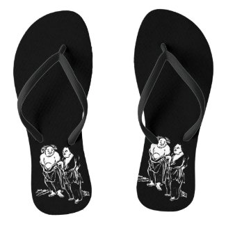 Chinese Poets Flip Flops