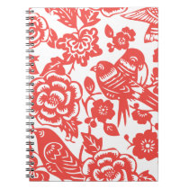 Chinese Porcelain Pattern notebooks