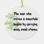 Chinese Proverb Christmas Ornament